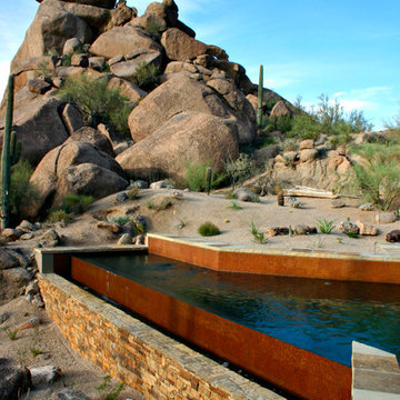 Negative Edge Pools by Mossman Brothers Pools