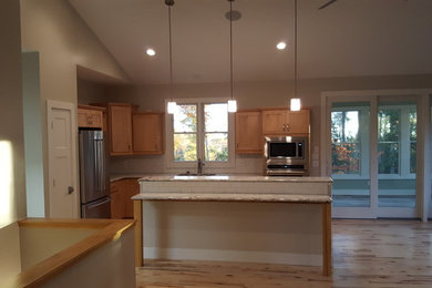 Inspiration for a timeless kitchen remodel in Other