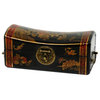 Lacquer Flowers Pillow Box