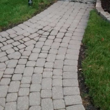 Paver walkway repair