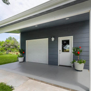11th Street Detached Garage Build Before/Afters