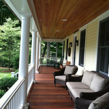 front porch and siding