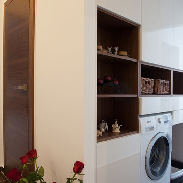 Made-to-measure furniture in a modern flat
