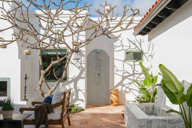 Patio - mediterranean patio idea in Orange County