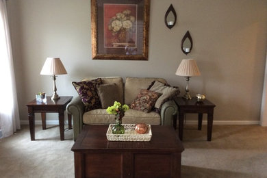 Staged Family Rooms