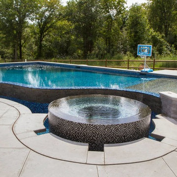 All Glass Tile Pool