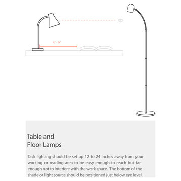 Florence LED Table Lamp 22W Aged Brass Finish Matte Black Concrete Base