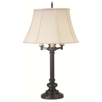 House of Troy 30" Oil Rubbed Bronze Six-Way Table Lamp - N650-OB