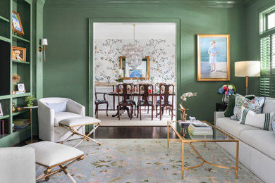 Inspiration for a living room remodel in Other