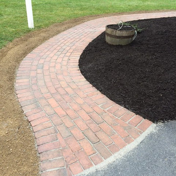 Brick Walkway Installation