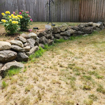 BEFORE - Retaining Wall