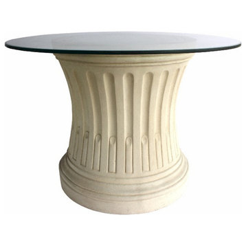 Anderson Teak TB-R2829-42 Louis XVI Round Fluted Table