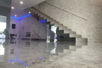 Design ideas for a staircase in Venice.