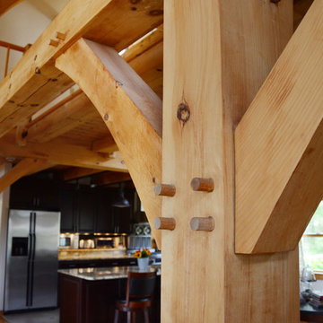 A Memory-Filled Timberframe Home
