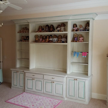 Child's Room Media and Doll Cabinet