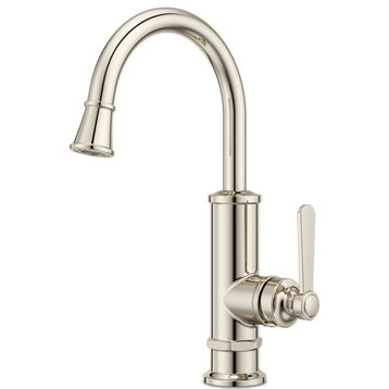 Pfister GT72-TD Port Haven 1.8 GPM 1 Hole Bar Faucet - Polished Nickel