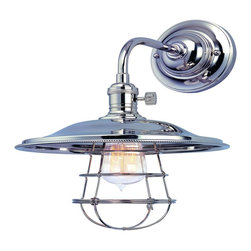 Hudson Valley Heirloom Wall Sconce with Guard - Wall Sconces