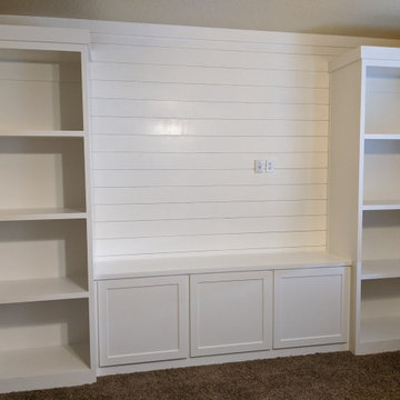 Built In Custom Shelves