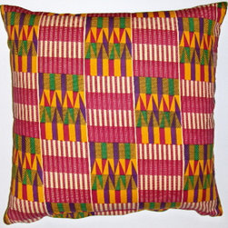 African  wax print pillow covers - Decorative Pillows