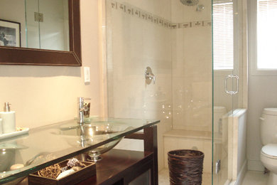 Bathroom - modern bathroom idea in Toronto