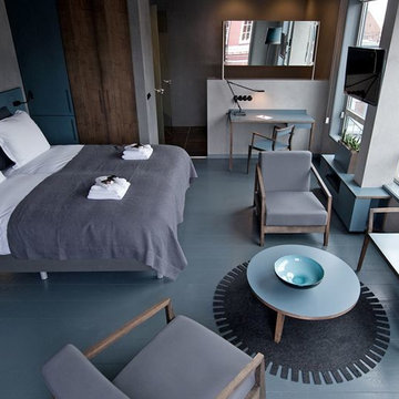 Hotelzimmer mit Minimalismus zum Wohlfühlen !
