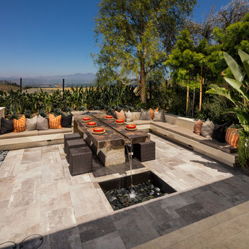 Custom Toll Brother Model Home Pools