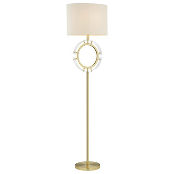 Ordell 1 Light Floor Lamp, Gold