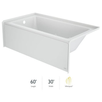 Jacuzzi S1S6030WLR1XX Signature 60" Three Wall Alcove Acrylic - White