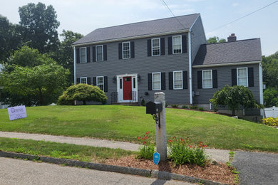 Inspiration for an exterior home remodel in Boston