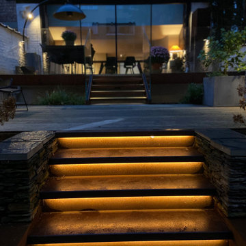 Jardin de 50m2 sur 4 niveaux