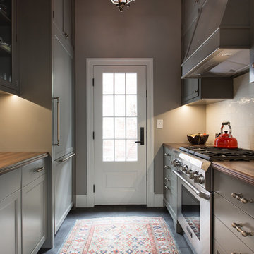 Washington DC - Traditional - Distressed Walnut Countertops