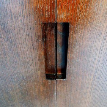 Closet Detail in Award Winner Contemporary Penthouse