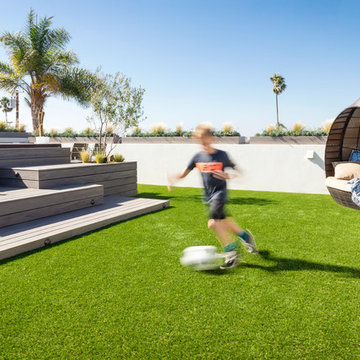 Modern Rooftop Deck
