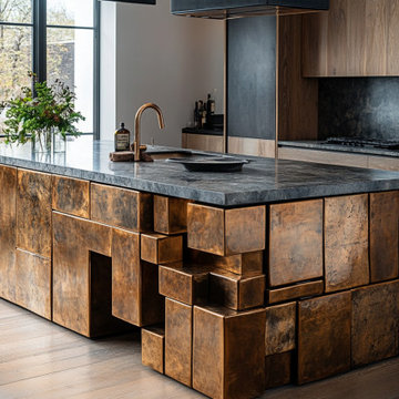 A Kitchen Island as Functional Art by Ivana, AI Interior Designer