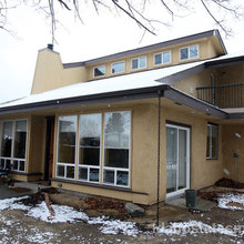 straw bale home