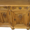 Consigned Rococo Sideboard Louis XV Antique French 1890 Walnut 3-Doors