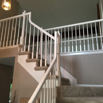 Complete house. Notably the white woodwork.
