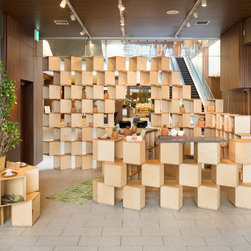 sunnyhills pop-up shop - 本棚