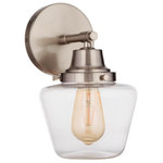 Craftmade - Craftmade Essex 1 Light Wall Sconce, Brushed Polished Nickel - Part of the Essex Collection
