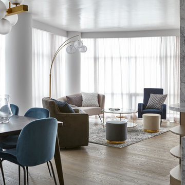 Rich Grey Tones in a Modern Condo