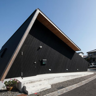 他の地域のアジアンスタイルのおしゃれな家の外観の写真