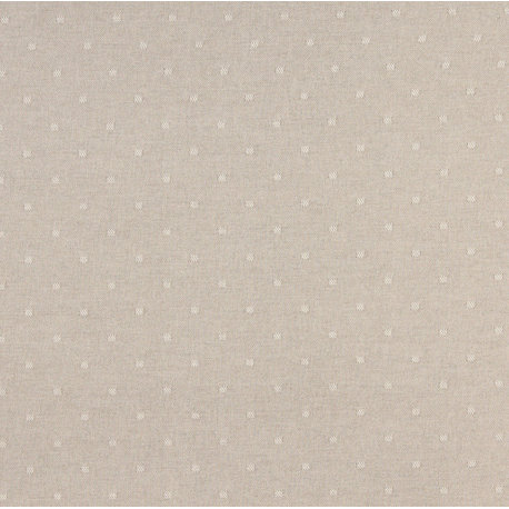 Beige Natural Dots Upholstery Fabric By The Yard