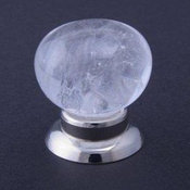 Rock Crystal Cabinet Knob