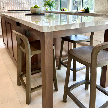 Serene Carmel Valley kitchen, designed for family living