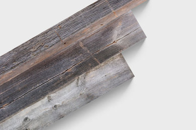 Weathered boards in grey color