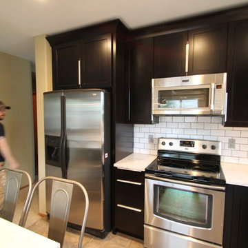 Erie Colorado Modern Industrial Kitchen Remodel