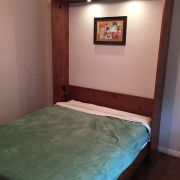 Drop-down Desk on a vertical Queen Suite Dreams Murphy Bed