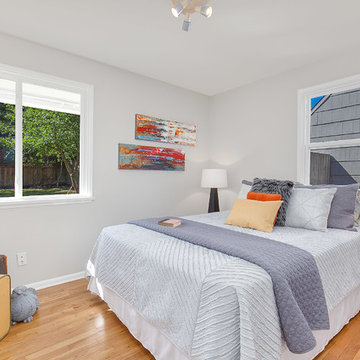 A Small Staged Mid Century Home
