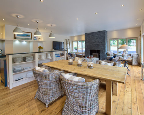Kitchen And Living Room  Houzz