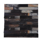 Burnt wood siding